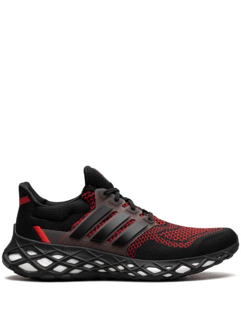 adidas Ultra Boost Web DNA "Core Black Vivid Red" sneakers WOMEN