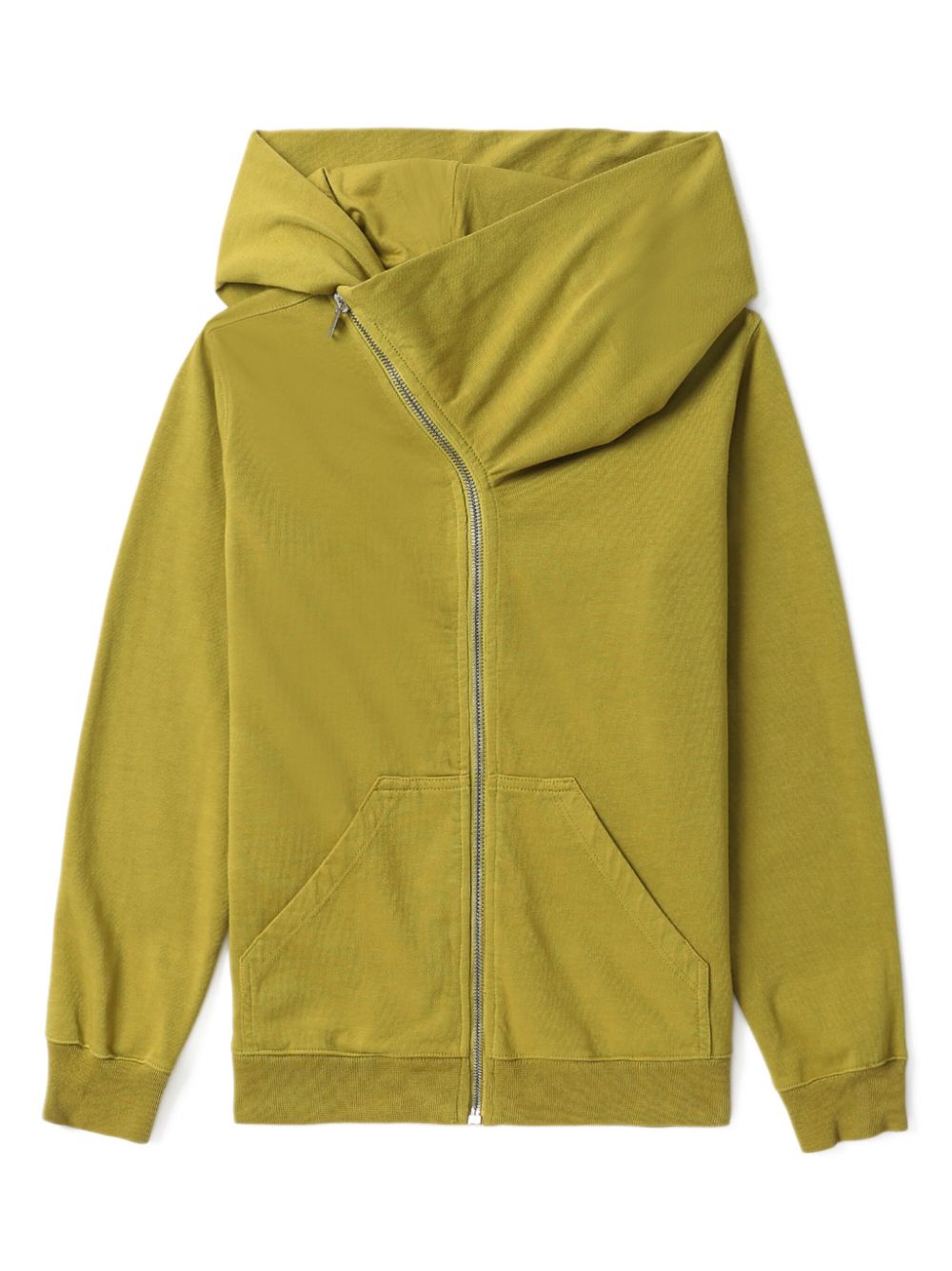 Rick Owens Mountain zip-up hoodie - Green