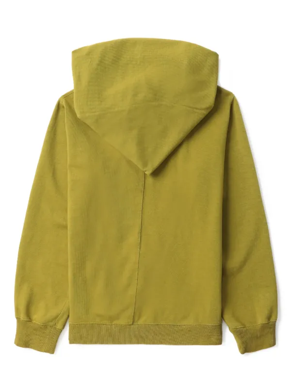 Rick Owens Mountain zip-up Hoodie Green FARFETCH PH