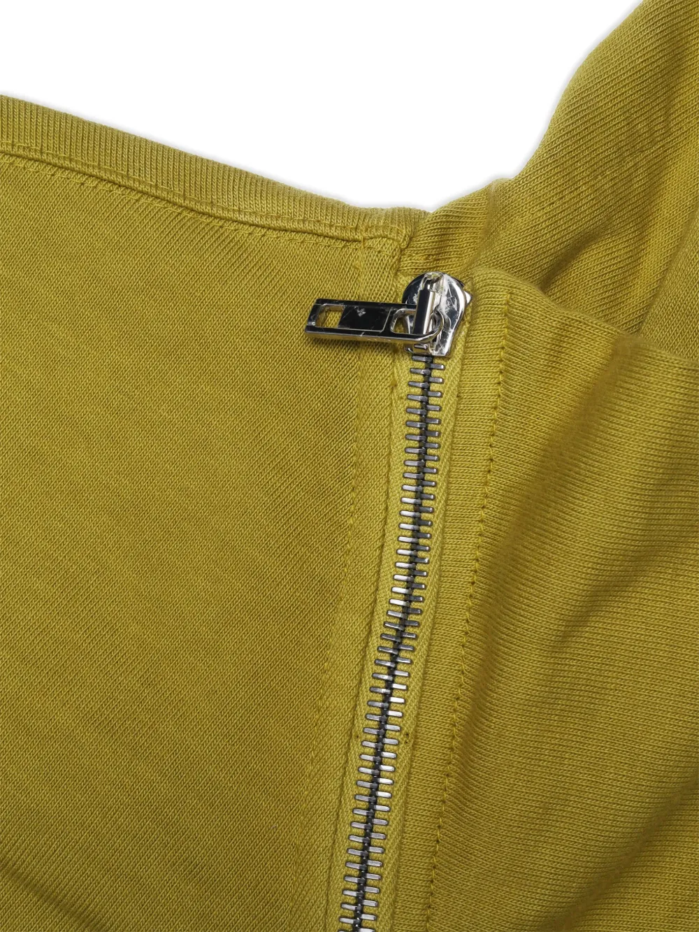 Shop Rick Owens Mountain Zip-up Hoodie In Green