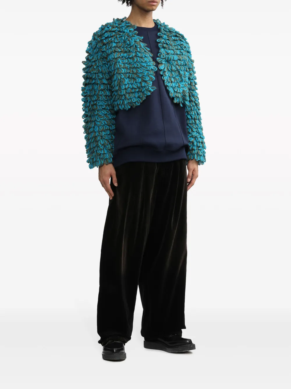 Ader Error Omnis textured cropped jacket | Cropped Jackets | Image 2