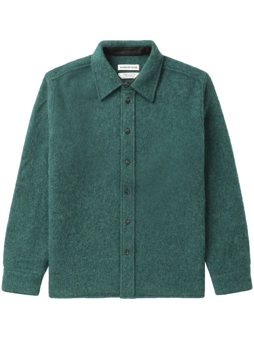A Kind Of Guise Dullu Shirt Frosted Mineral In Green
