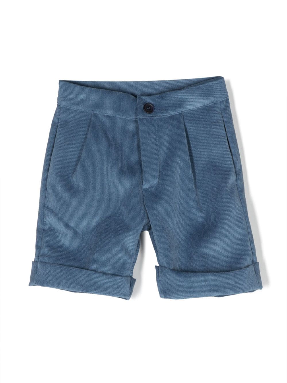 La Stupenderia Babies' Pinched Tailored Shorts In Blue