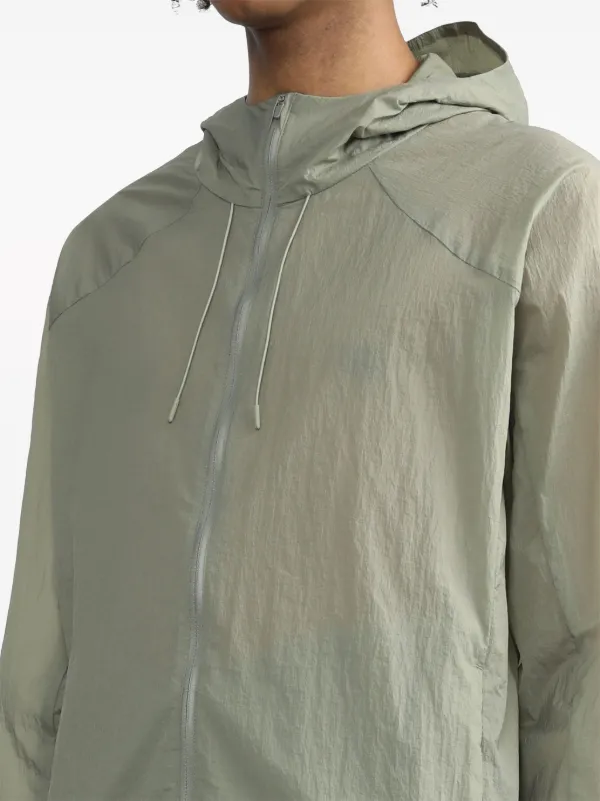 Post Archive Faction Lightweight Hooded Jacket | Green Post Archive Faction Lightweight Hooded Jacket | Green