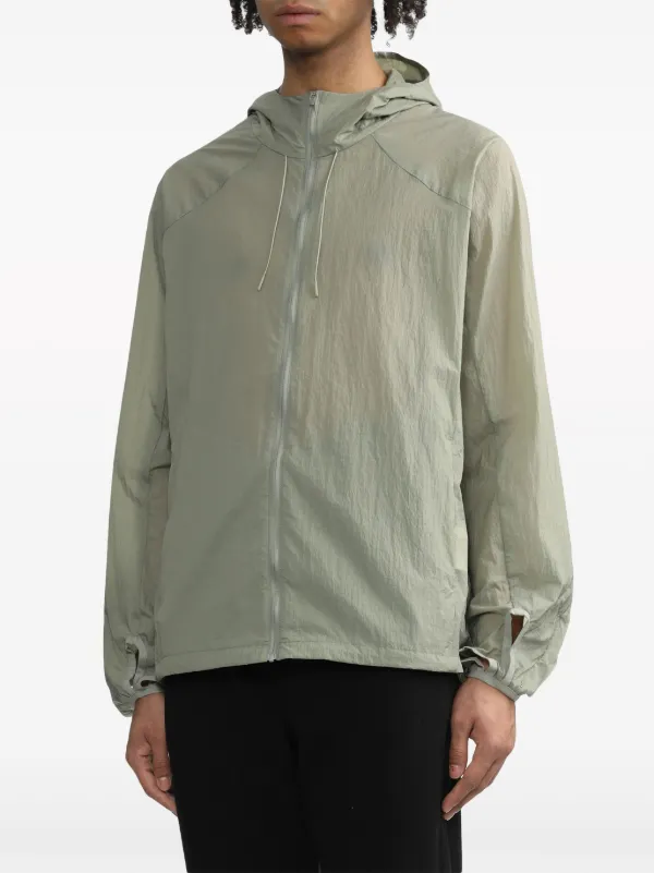 Post Archive Faction Lightweight Hooded Jacket | Green Post Archive Faction Lightweight Hooded Jacket | Green