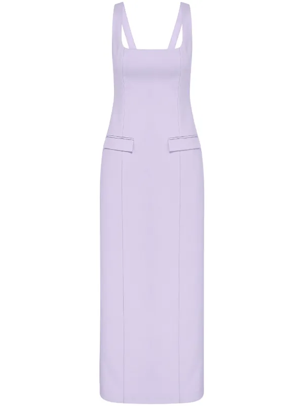 Tailored maxi outlet dress