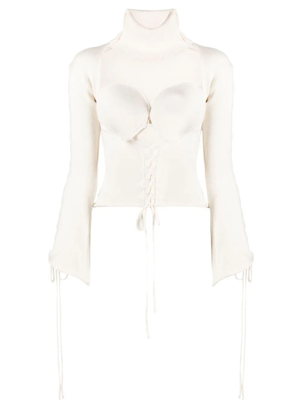 JULFER X-Tina knitted top | White | Image 1