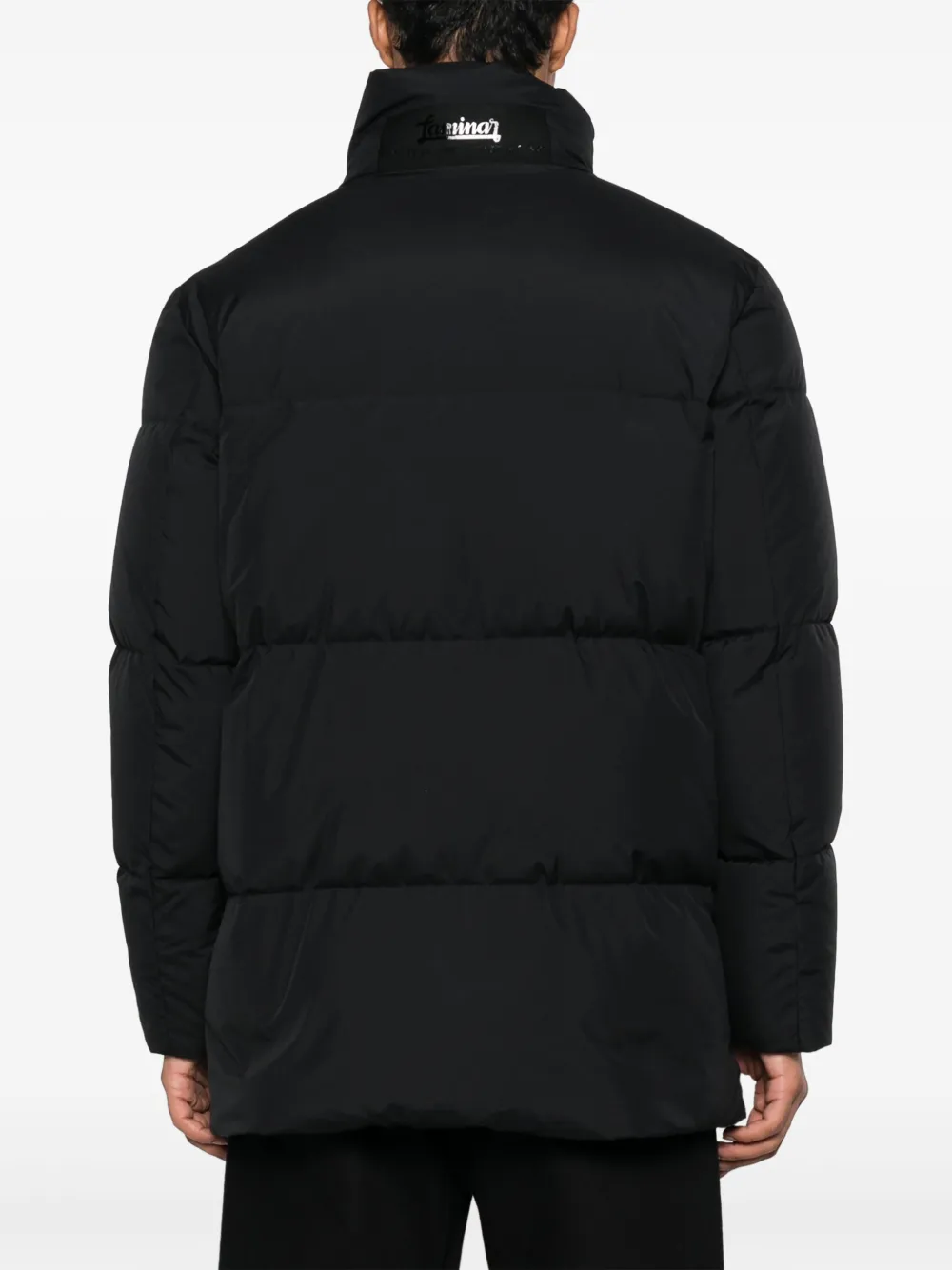 Shop Herno Laminar Padded Jacket In Schwarz