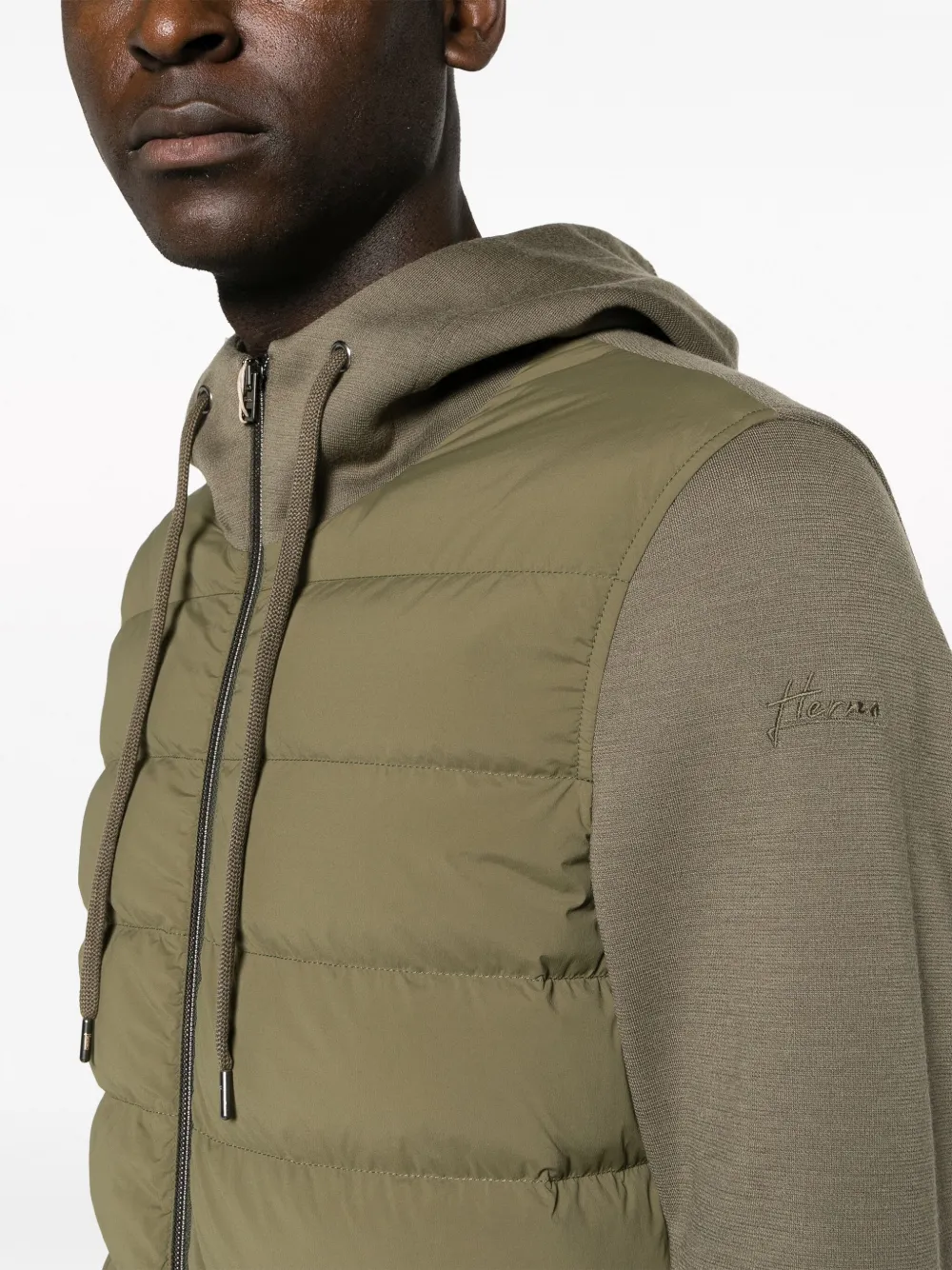 Herno Jack met capuchon Groen