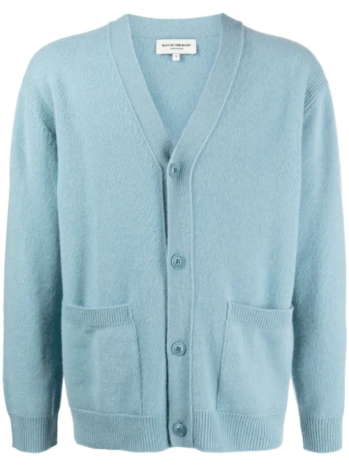 Cardigan boutonné à col v - Man On The Boon. - Modalova