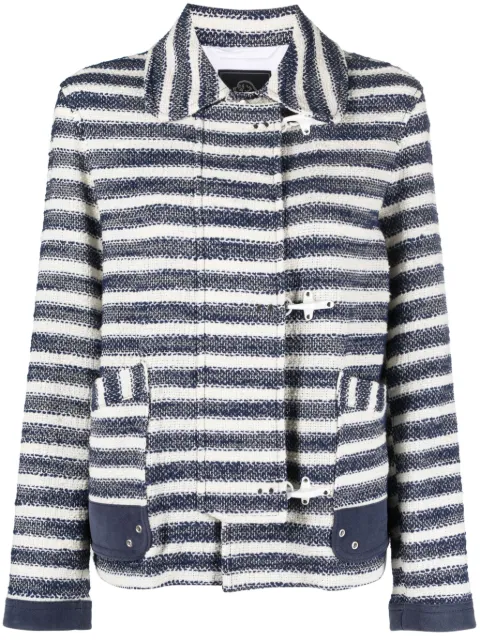 Fay chamarra de tweed de bouclé