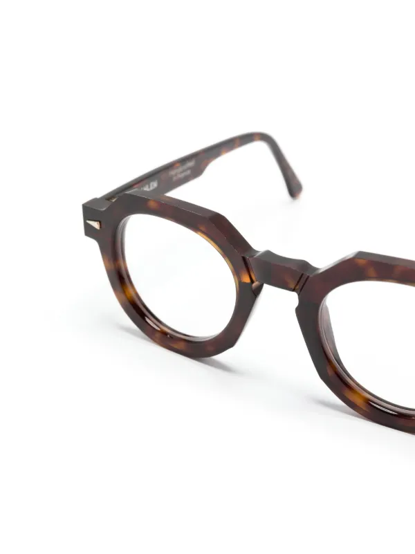 Ahlem Petits Champs round-frame Glasses | Brown | FARFETCH RO