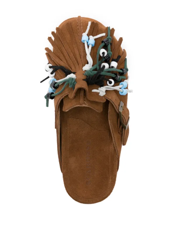 サンダル・ミュール SCAROSSO Gea Suede Mule GEAMULETANSUED Desert Gea Desert Mules for Women | Scarosso®