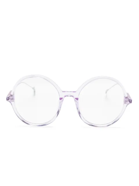 Eyepetizer lentes Soleil con armazón redonda transparente