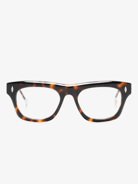 Eyepetizer Runde Brille in Schildpattoptik