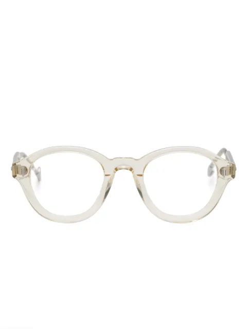 Eyepetizer translucent round-frame glasses