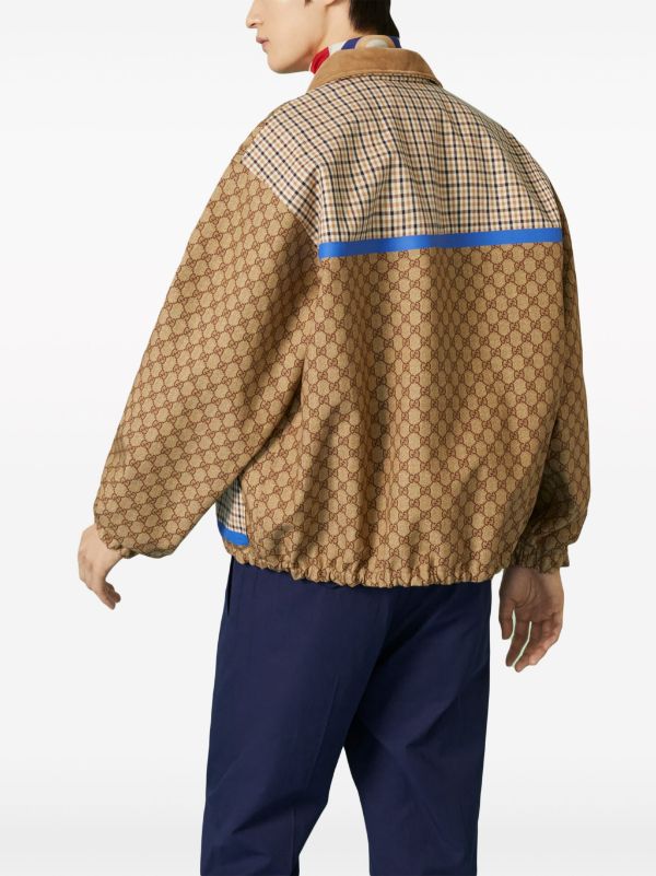 Gucci - Men’s GG Canvas Down Vest - (Beige/Blue)