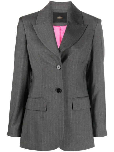 TWINSET pinstripe-pattern single-breasted blazer
