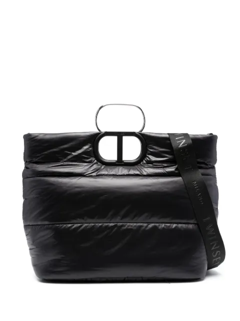 TWINSET Lila Ski quiltad totebag