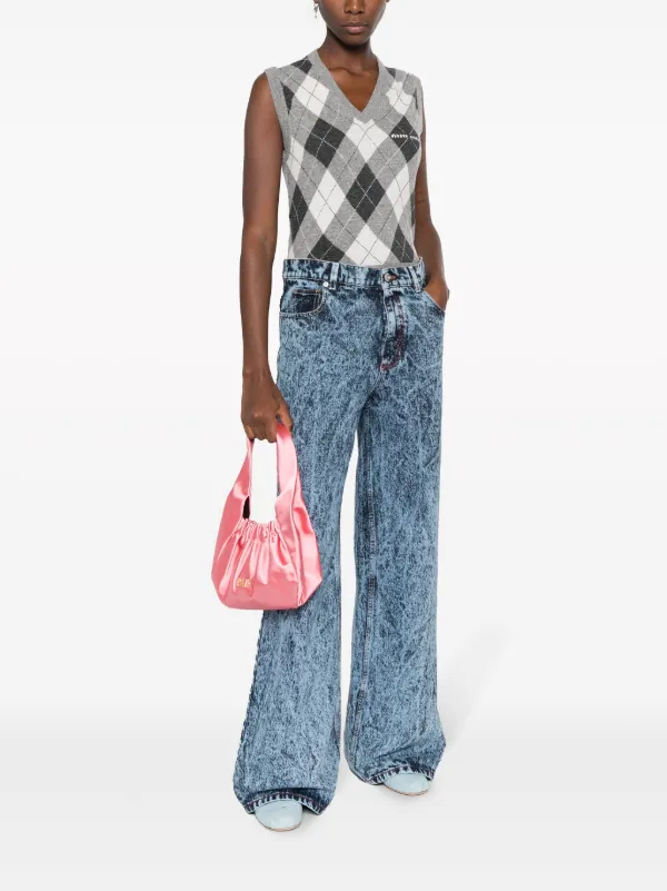 【送料&関税込】Patou Le Biscuit Satin And Rhinestone Bag Patou Le Biscuit Satin Bag | Pink | FARFETCH CA
