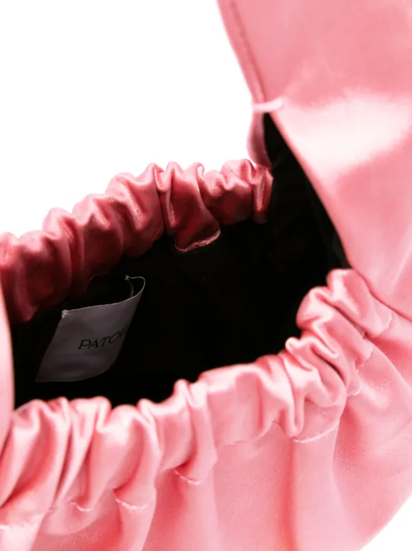 Patou Le Biscuit Satin Bag | Pink | FARFETCH CA