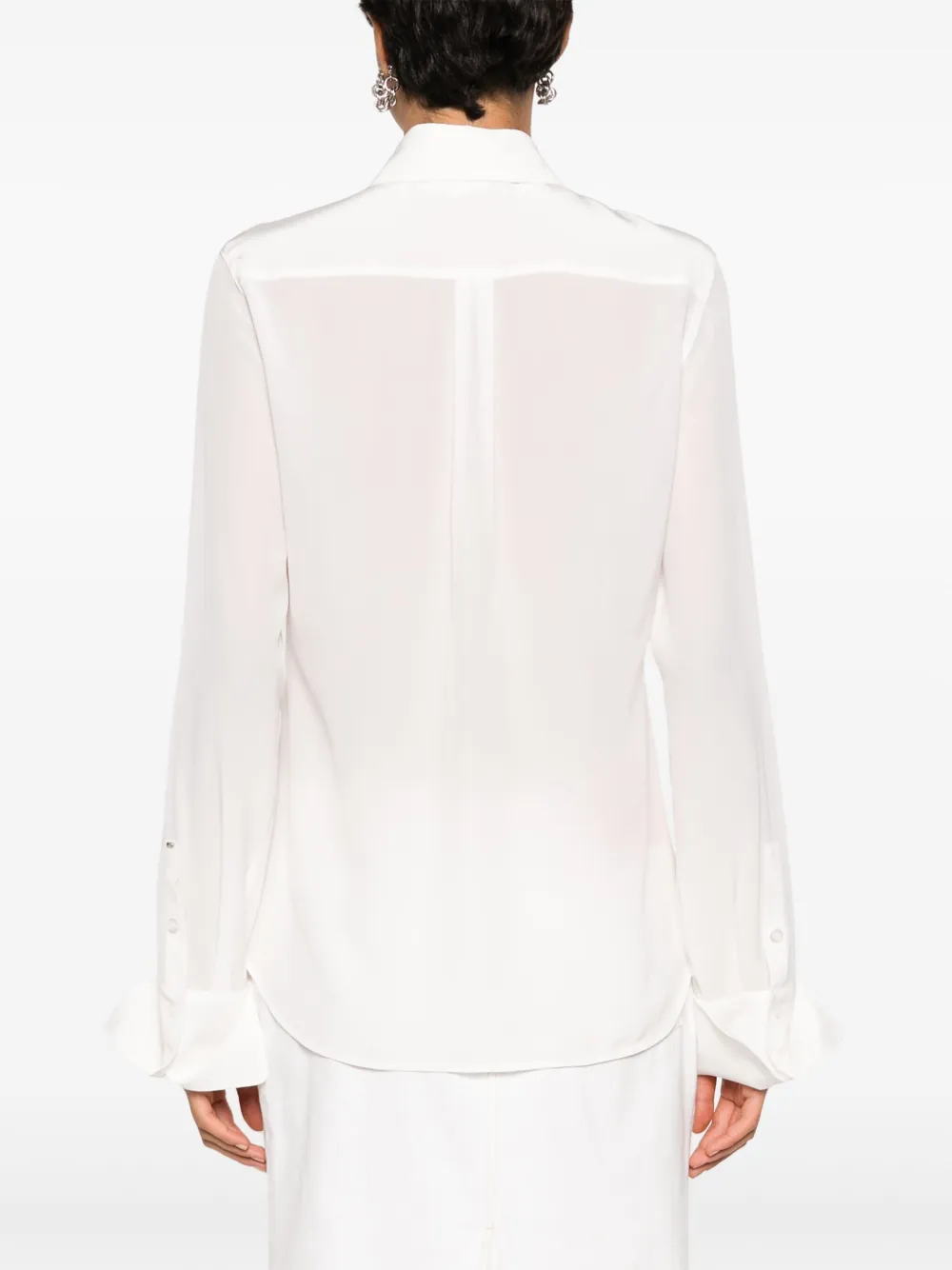 Sportmax Zijden blouse Wit