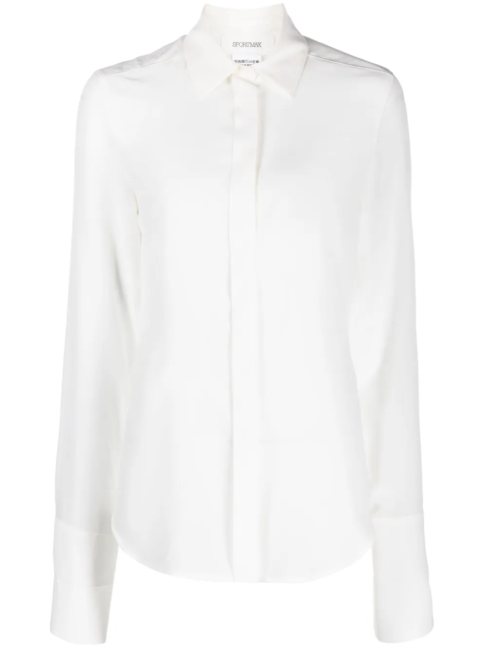 Sportmax Zijden blouse Wit