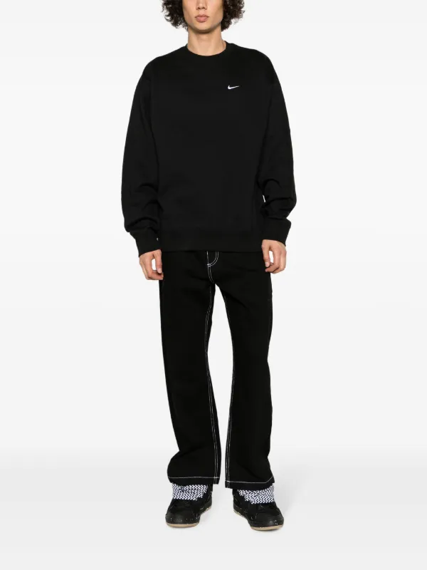 Nike Solo Swish-logo Sweatshirt | Black | FARFETCH