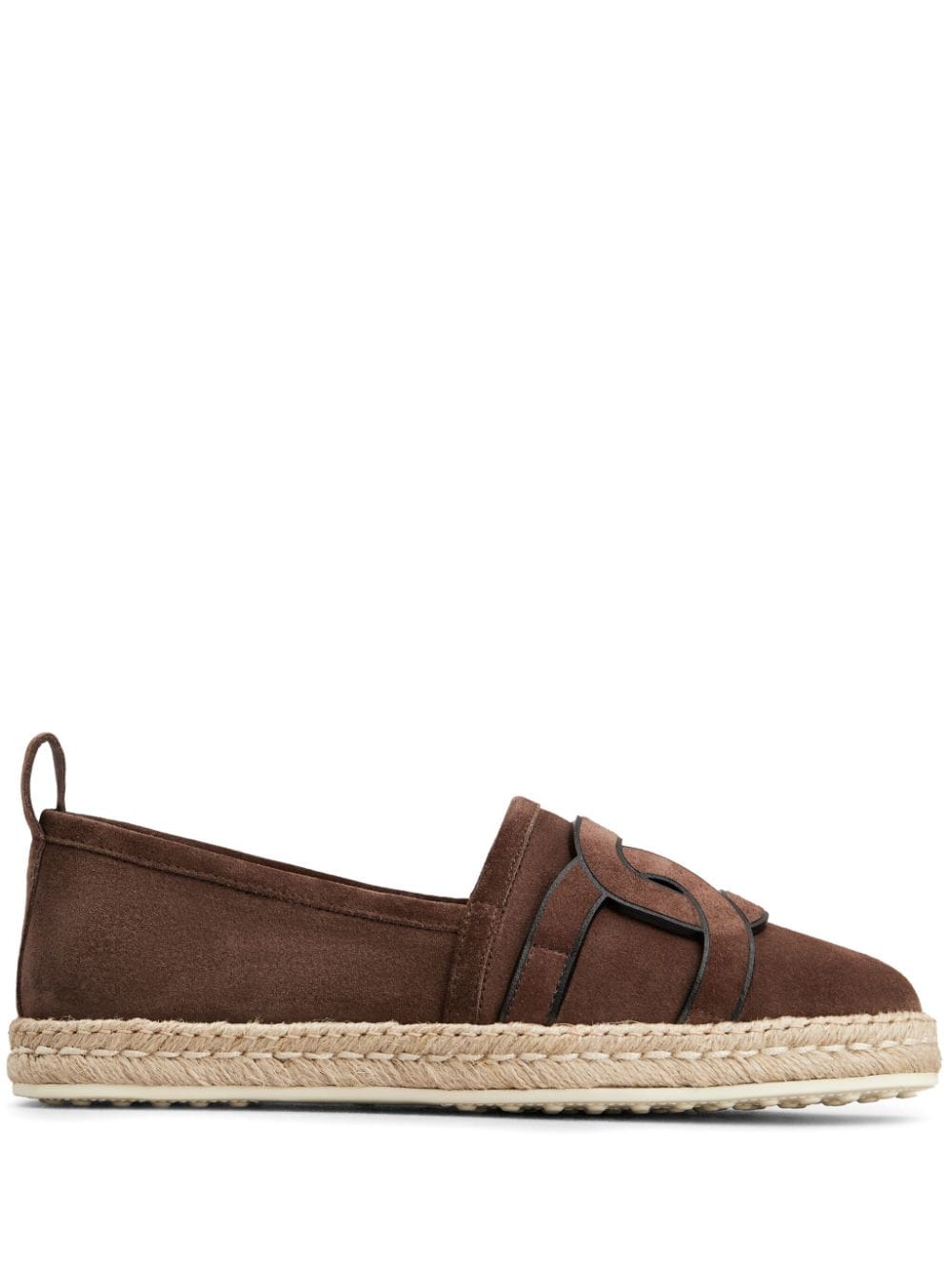 TOD'S KATE SUEDE ESPADRILLES