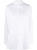 Simone Rocha long-sleeve cotton shirt - White