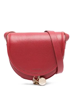 See By Chlo Small Mara Saddle Leather Crossbody Bag Farfetch