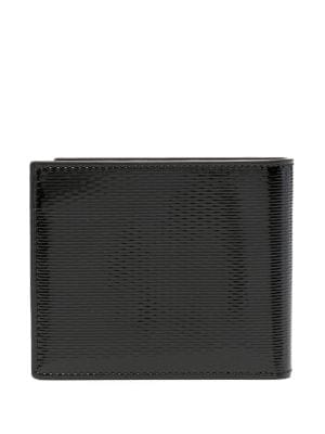 Mcm (Black Money Clip Wallet in Tivitat Leather)