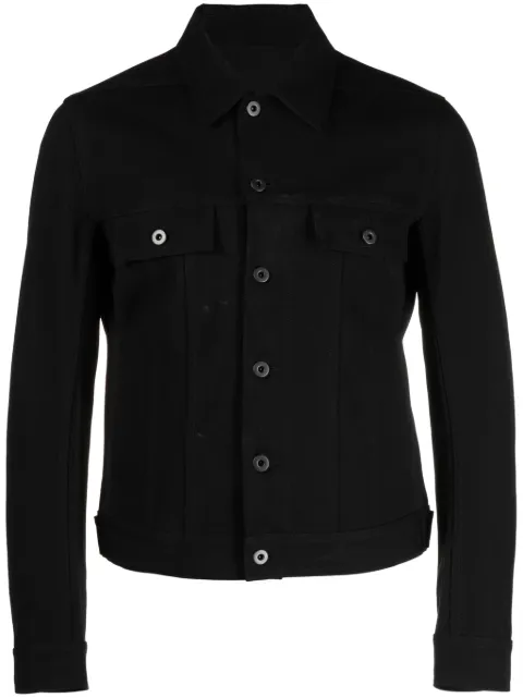 Rick Owens Trucker cotton shirt jacket