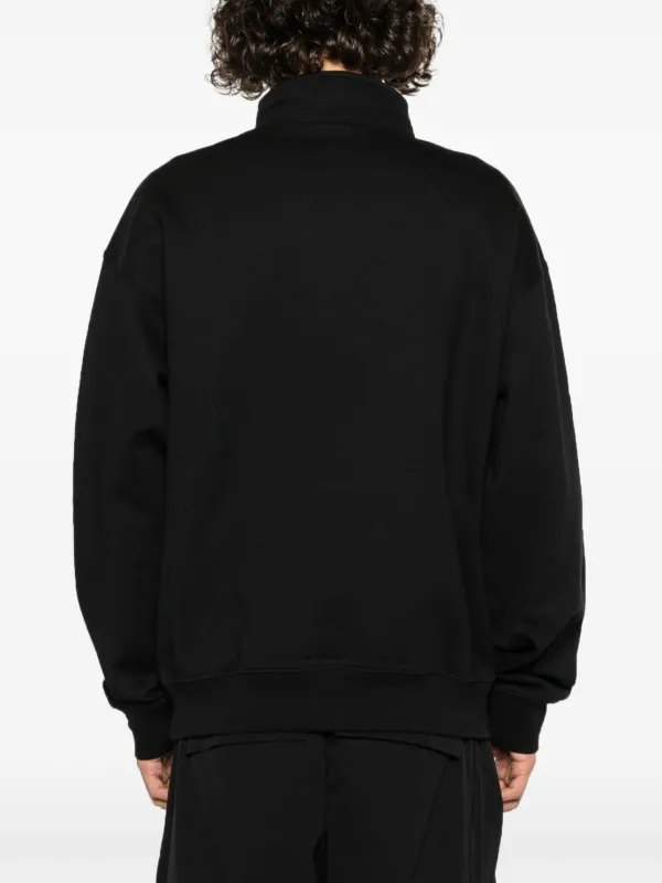 Nike Swoosh-logo high-neck Sweatshirt | Black | FARFETCH