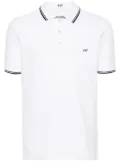 Fay embroidered-logo polo shirt - White