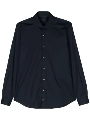 Fay Cotton Shirt | Blue | FARFETCH IN