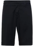 Fay logo-patch bermuda shorts - Blue