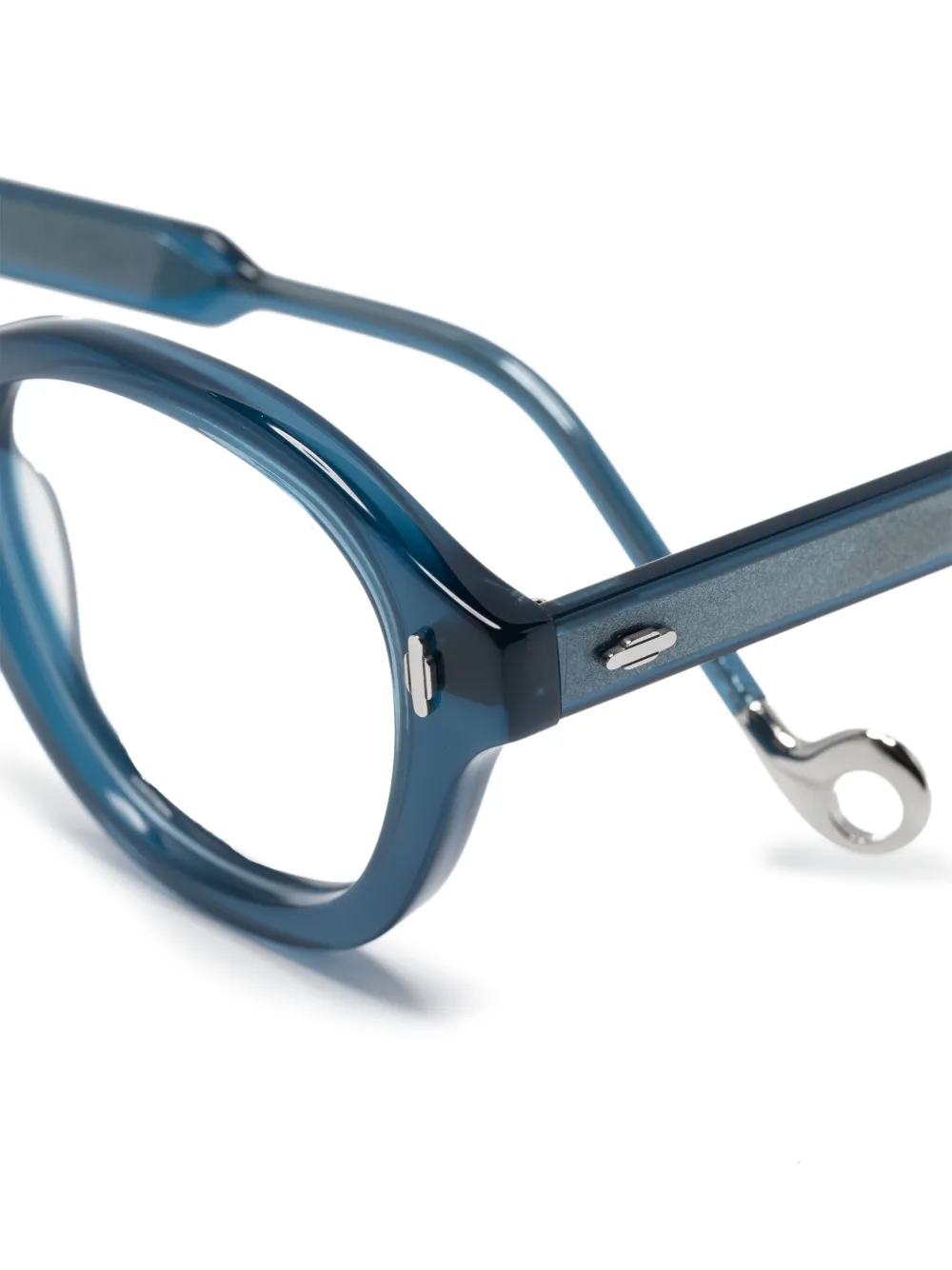  Eyepetizer Round-frame Glasses - Blue 