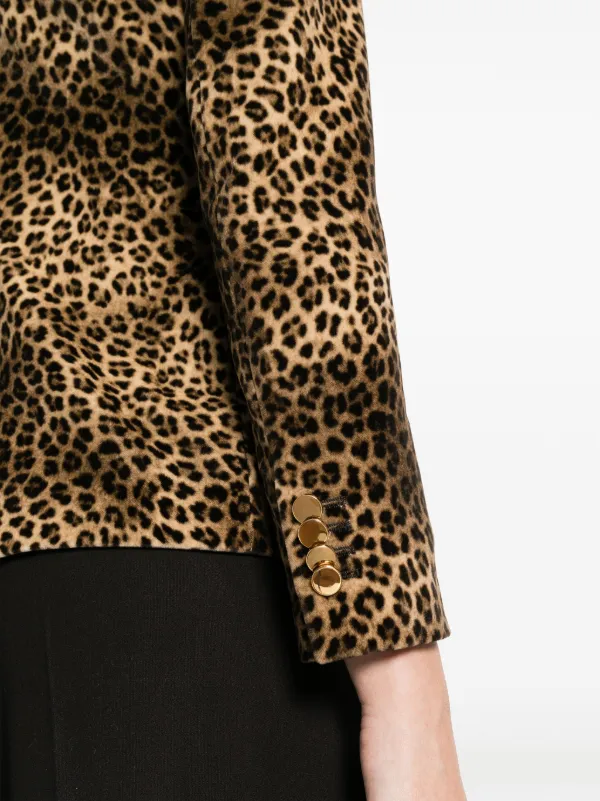 Leopard print 2024 coats for womens