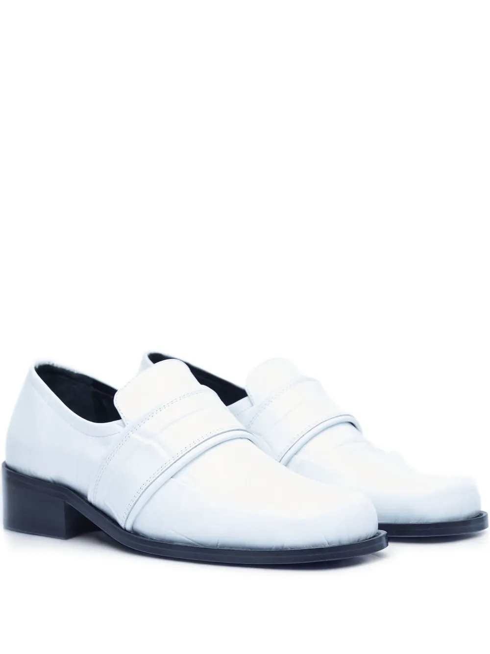 BY FAR Cyril loafers | White | Image 1