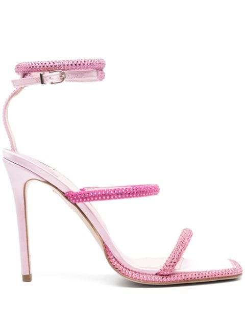 Callista 100mm crystal-embellished sandals