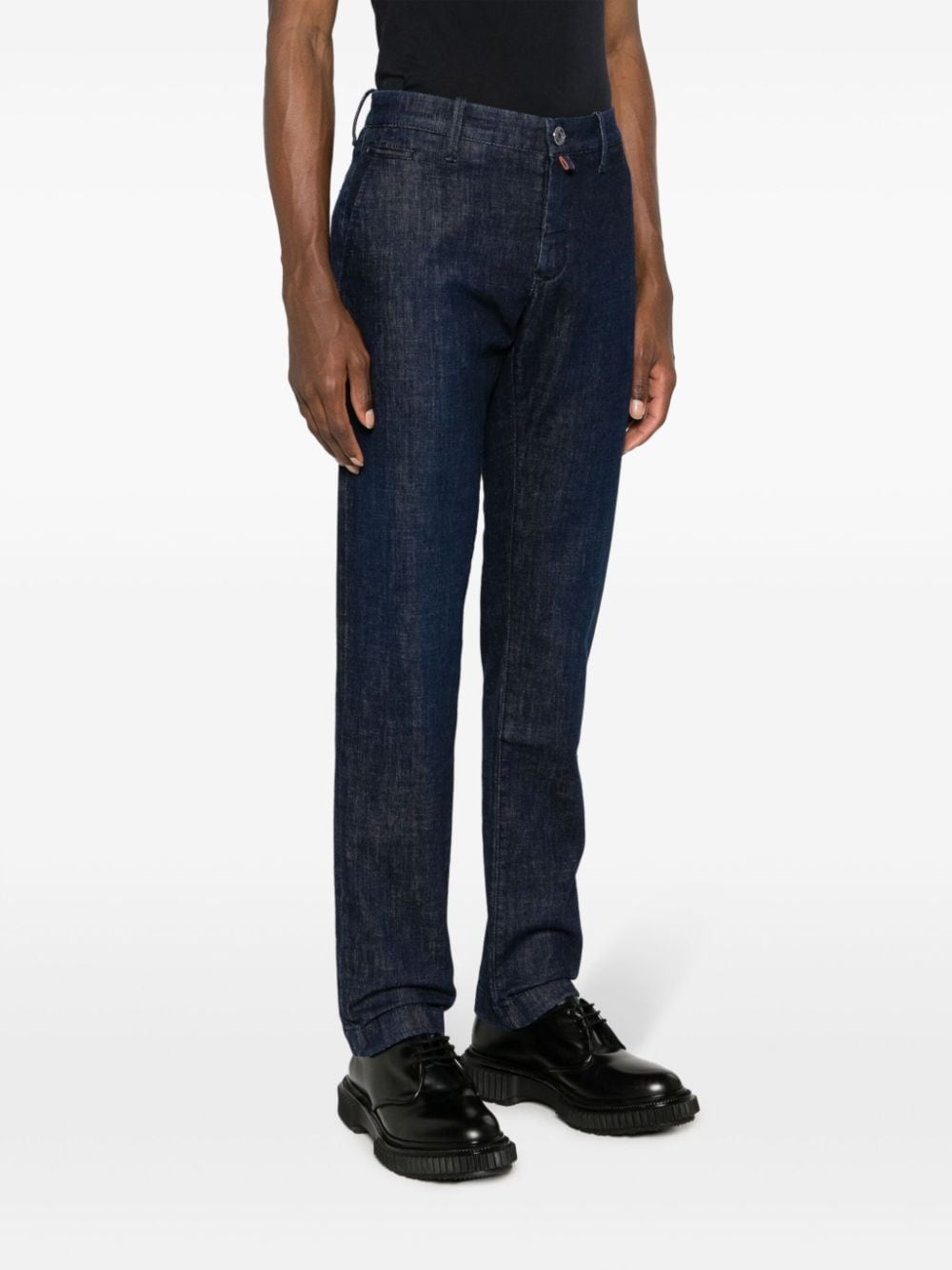 Shop Jacob Cohen Bobby Straight-leg Jeans In Blue