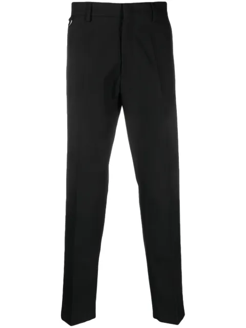 Low Brand pressed-crease cropped trousers