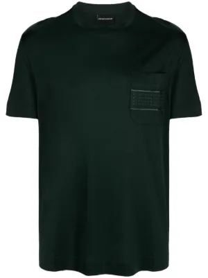 Armani jersey shirt hotsell