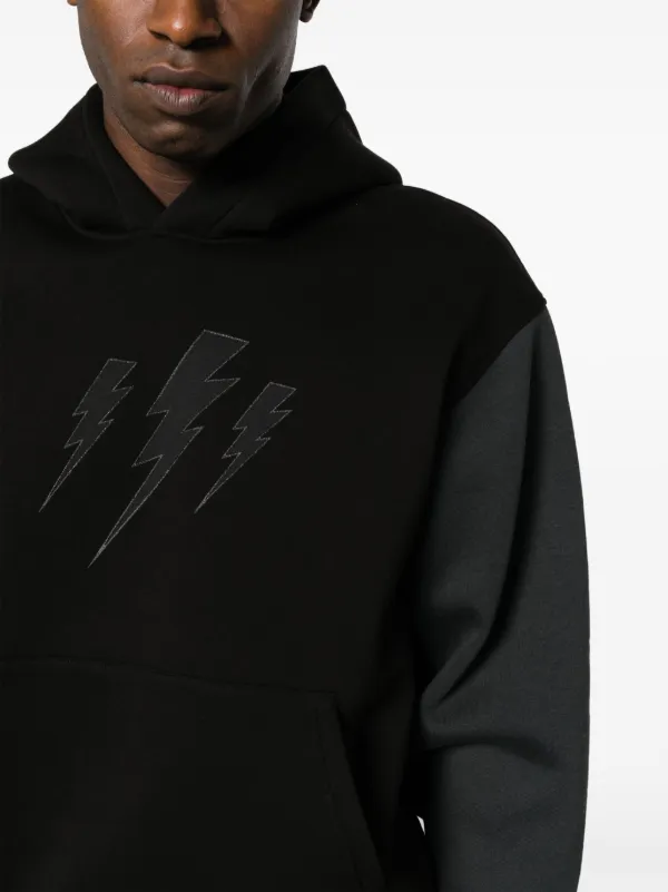 Neil barrett hot sale thunderbolt hoodie