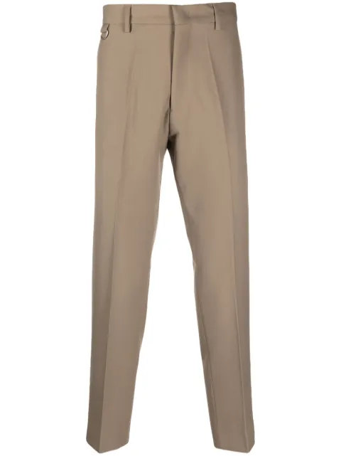 Low Brand pressed-crease cropped trousers