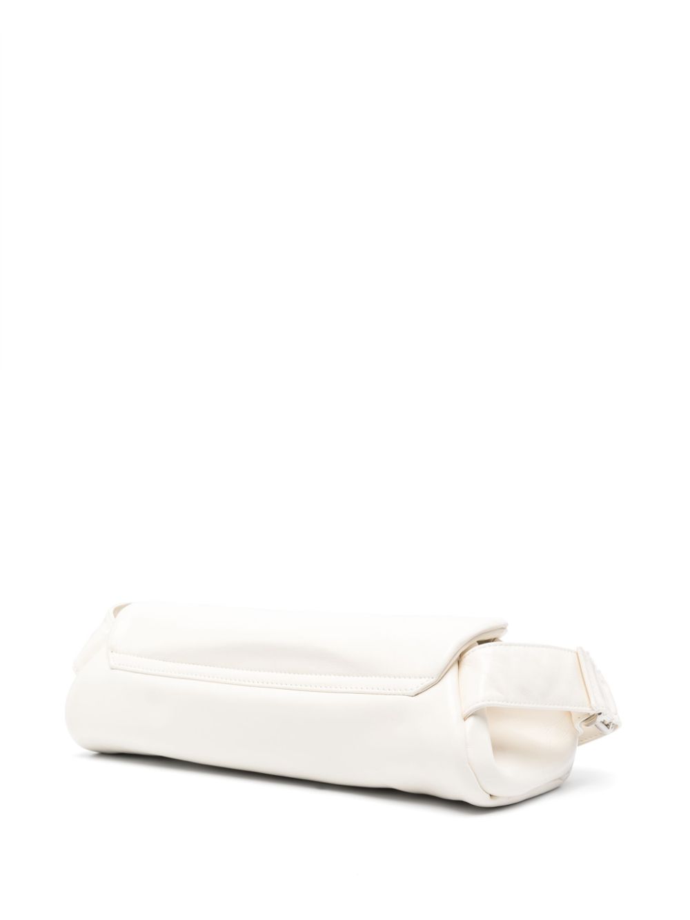 Jil Sander Cannolo Grande leather bag - Wit