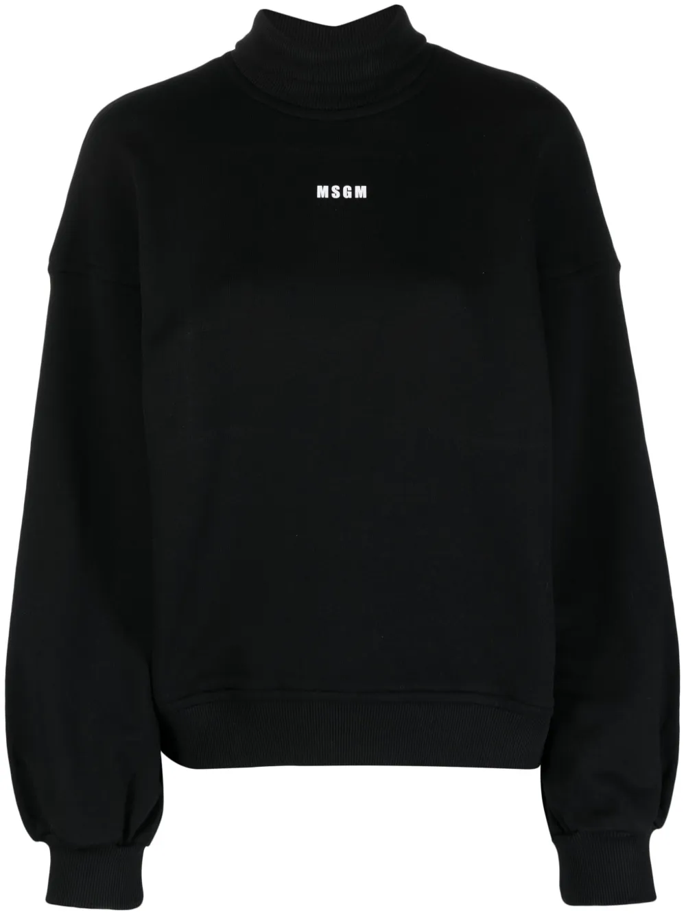 MSGM Sweater met logoprint Zwart