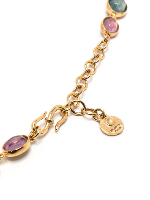 Goossens Cabochons Rainbow Necklace | Multicolour | FARFETCH