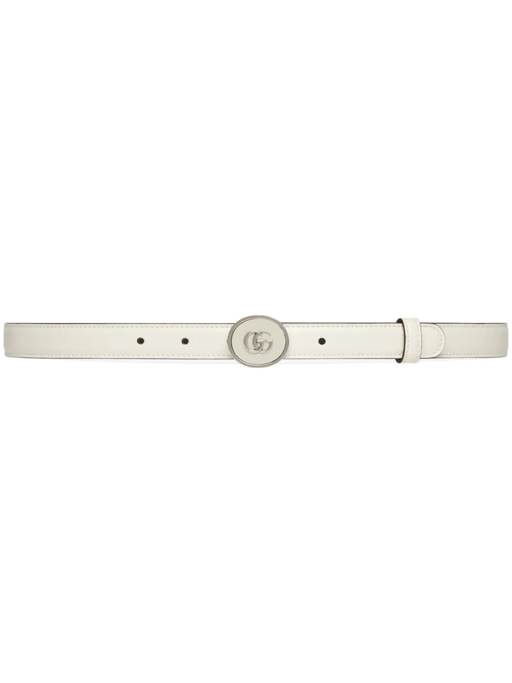 Gucci Petite GG leather belt Beige